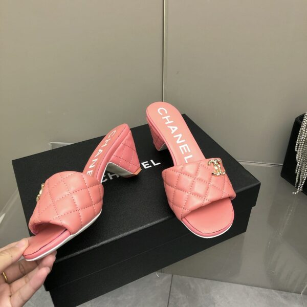 Chanel Mules Hot Pink For Women, Women's Shoes 2.4in/6.2cm G38820