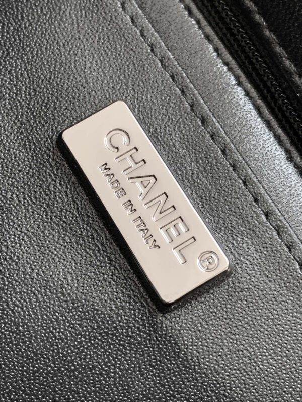 [REP 1:1] Chanel Paris Double Flap Handbag Black For Women 20cm / 7.9in