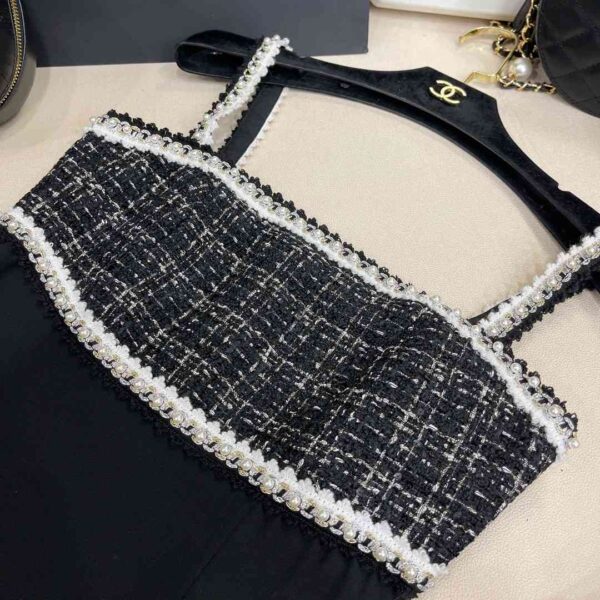 Chanel Pinafore Dress Black For Women