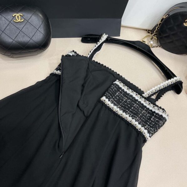 Chanel Pinafore Dress Black For Women