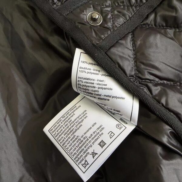 Chanel Quilted Jacket Black For Women