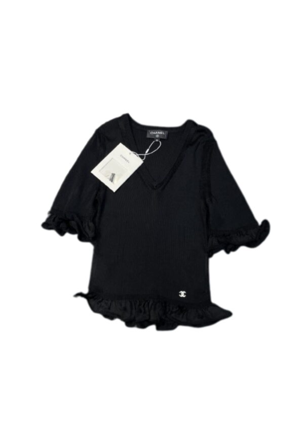 Chanel Short Dress Black For Women