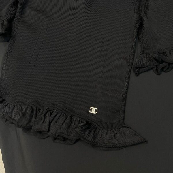Chanel Short Dress Black For Women