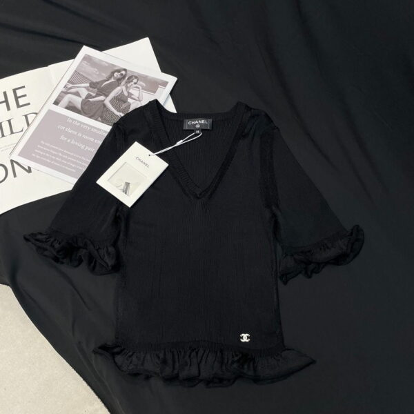 Chanel Short Dress Black For Women