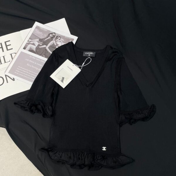 Chanel Short Dress Black For Women