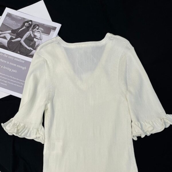 Chanel Short Dress White For Women