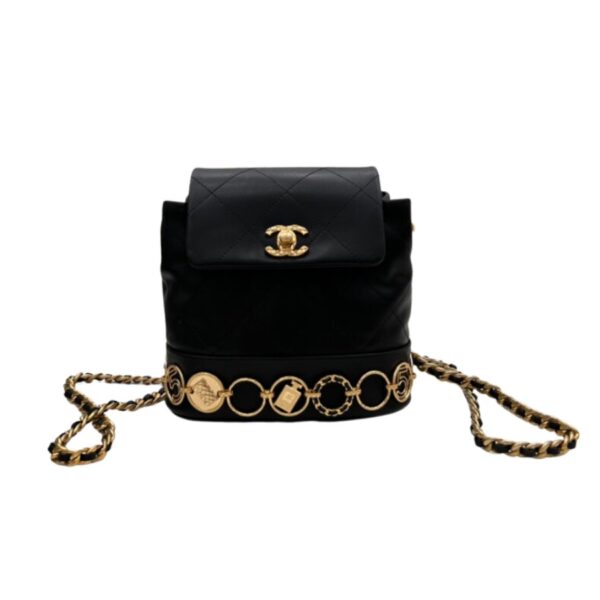 [REP 1:1] Chanel Shoulder Bag Black For Women 18cm / 7.1in AS4275