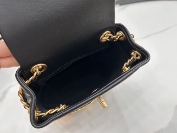 [REP 1:1] Chanel Shoulder Bag Black For Women 18cm / 7.1in AS4275