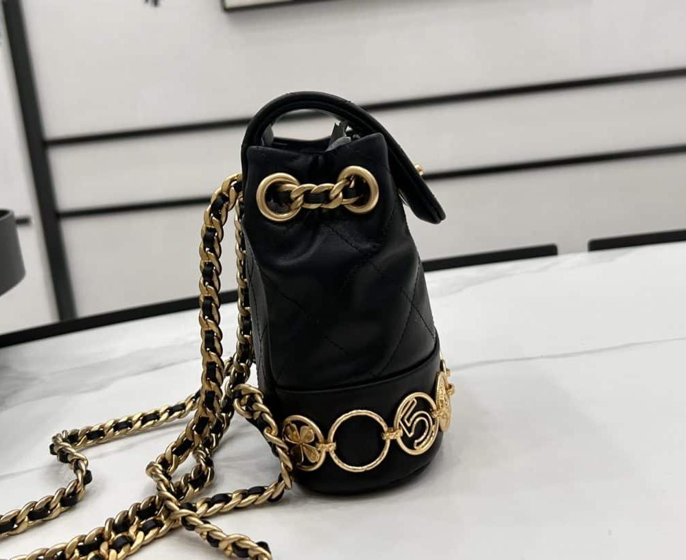 [REP 1:1] Chanel Shoulder Bag Black For Women 18cm / 7.1in AS4275
