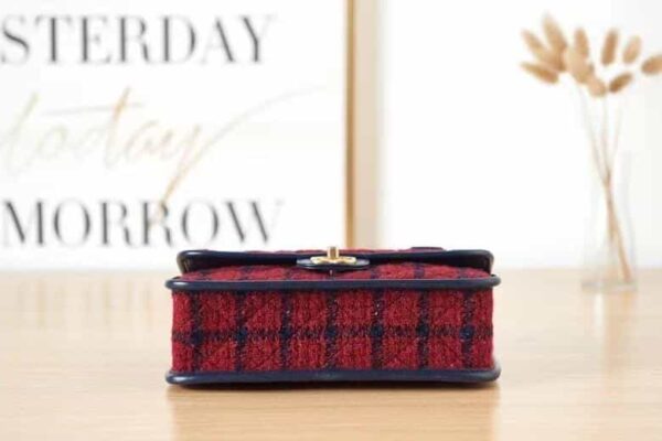 [REP 1:1] Chanel Small Flap Bag With Top Handle Red For Women 25cm / 9.8in