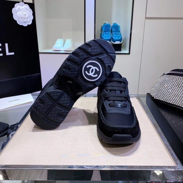 Chanel Sneakers Black For Women, Women's Shoes G34360