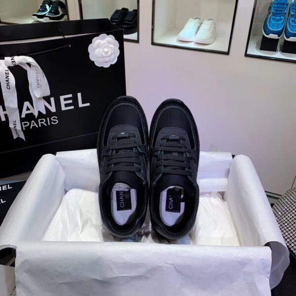 Chanel Sneakers Black For Women, Women's Shoes G34360