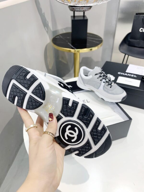 Chanel Sneakers Grey For Women, Women's Shoes