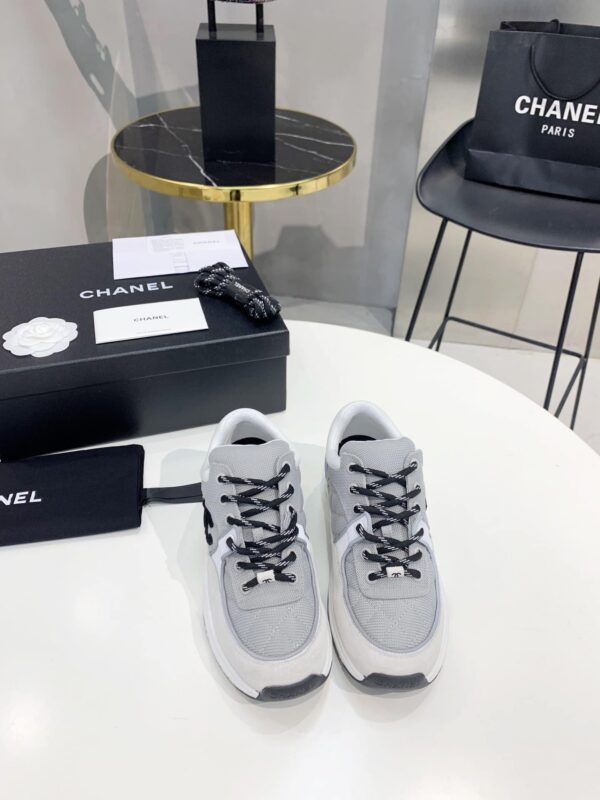 Chanel Sneakers Grey For Women, Women's Shoes
