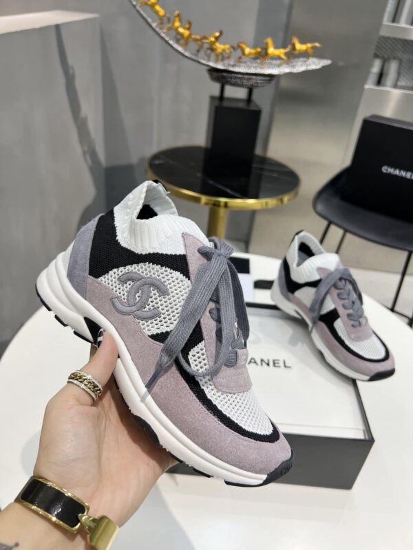 Chanel Sneakers Purple For Women, Women's Shoes