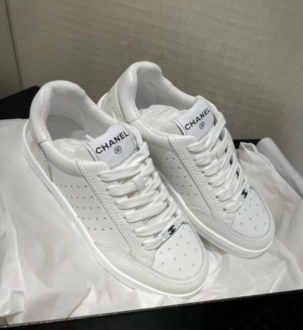 Chanel Sneakers White For Women, Women's Shoes 0.4in/1cm G39225