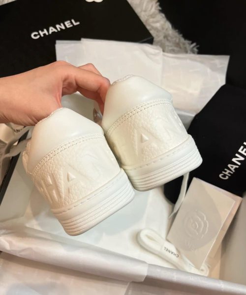 Chanel Sneakers White For Women, Women's Shoes 0.4in/1cm G39225