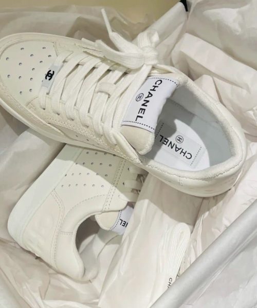 Chanel Sneakers White For Women, Women's Shoes 0.4in/1cm G39225