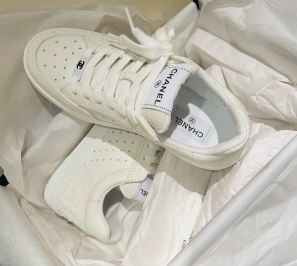 Chanel Sneakers White For Women, Women's Shoes 0.4in/1cm G39225
