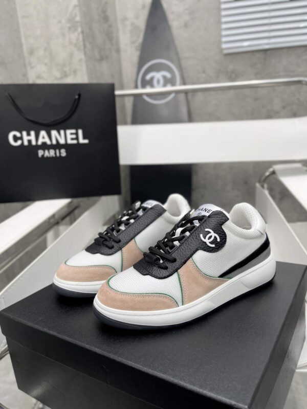 Chanel Sneakers White/Beige For Women, Women's Shoes