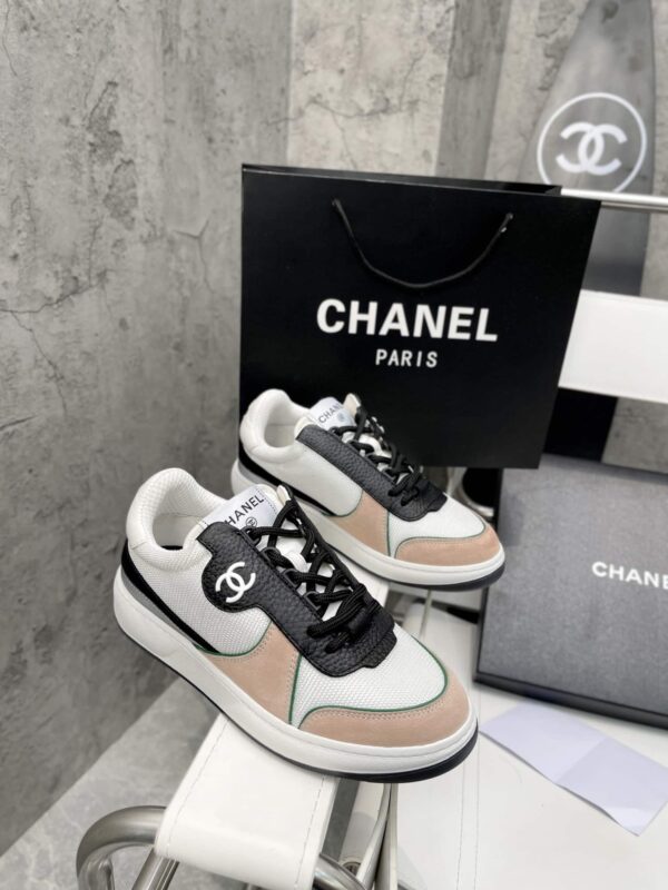 Chanel Sneakers White/Beige For Women, Women's Shoes