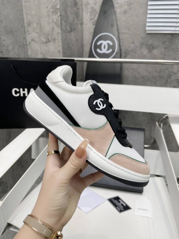 Chanel Sneakers White/Beige For Women, Women's Shoes