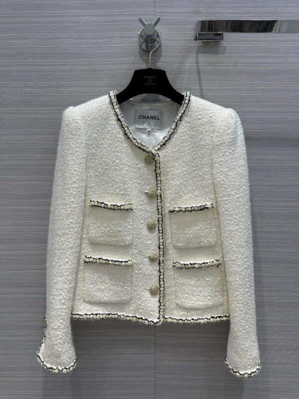 Chanel Snow Jacket White For Women