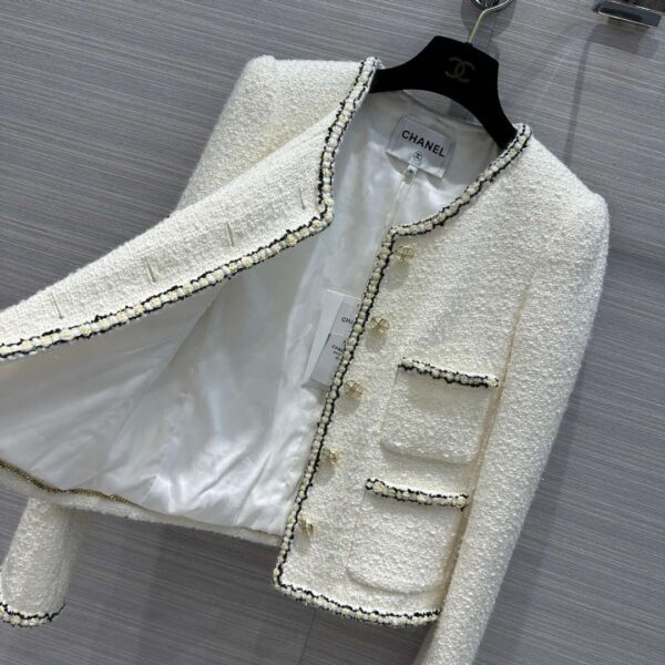 Chanel Snow Jacket White For Women