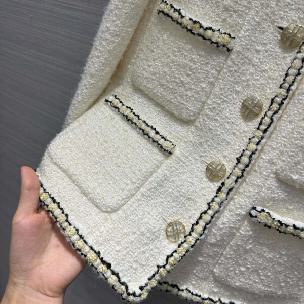 Chanel Snow Jacket White For Women