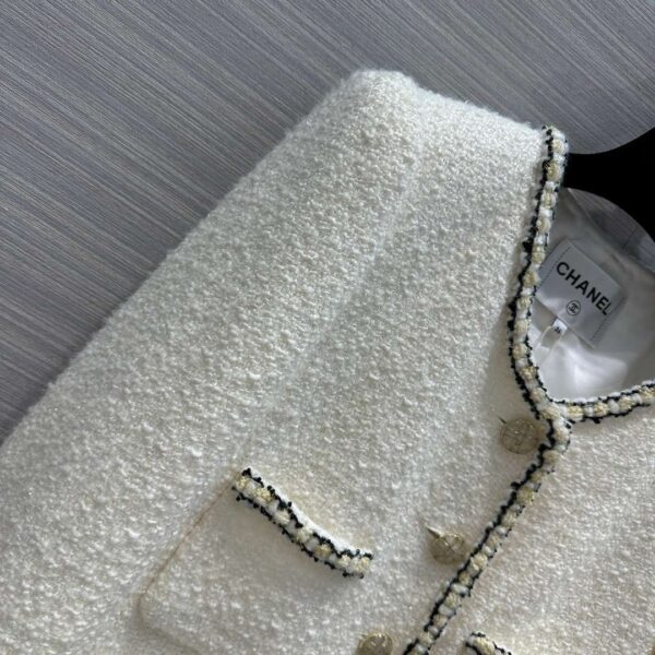 Chanel Snow Jacket White For Women