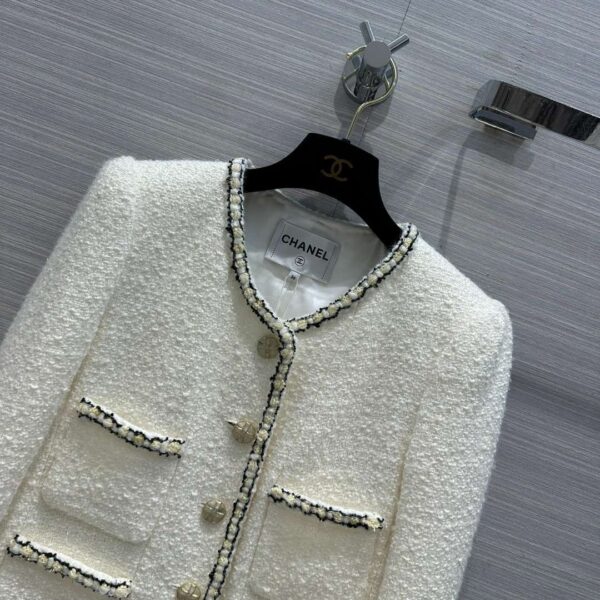 Chanel Snow Jacket White For Women