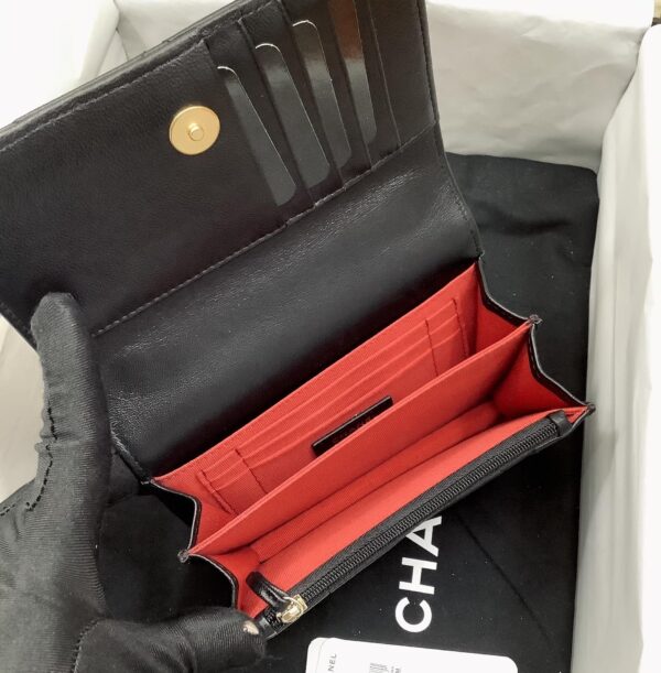[REP 1:1] Chanel Spring And Summer 22C Black For Women, Women's Bags 6.1in/15.5cm