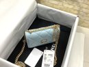 [REP 1:1] Chanel Spring And Summer 22C Turquoise For Women, Women's Bags 6.1in/15.5cm