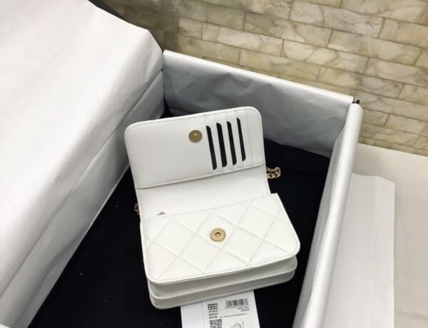[REP 1:1] Chanel Spring And Summer 22C White For Women, Women's Bags 6.1in/15.5cm