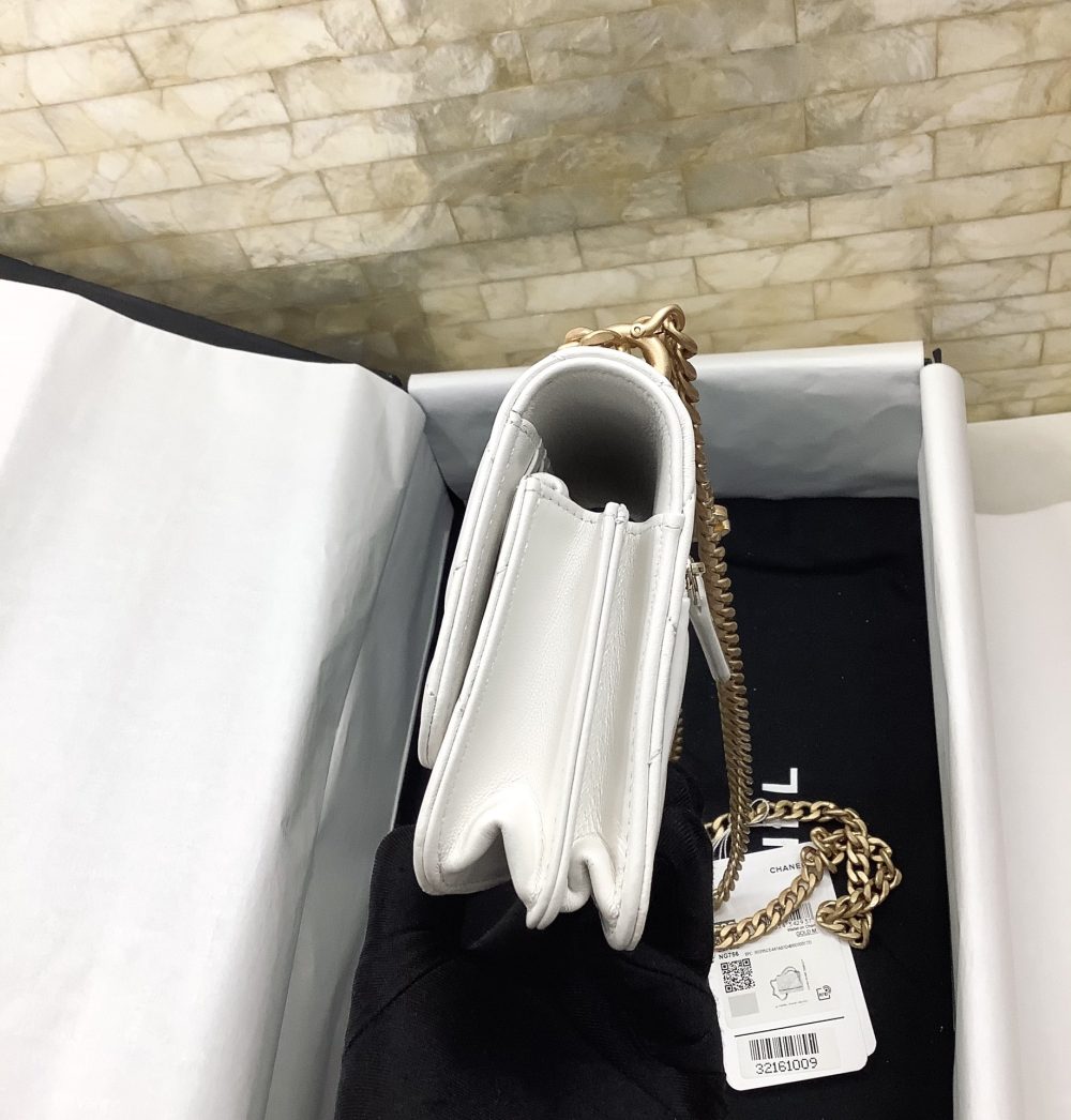 [REP 1:1] Chanel Spring And Summer 22C White For Women, Women's Bags 6.1in/15.5cm - Image 2
