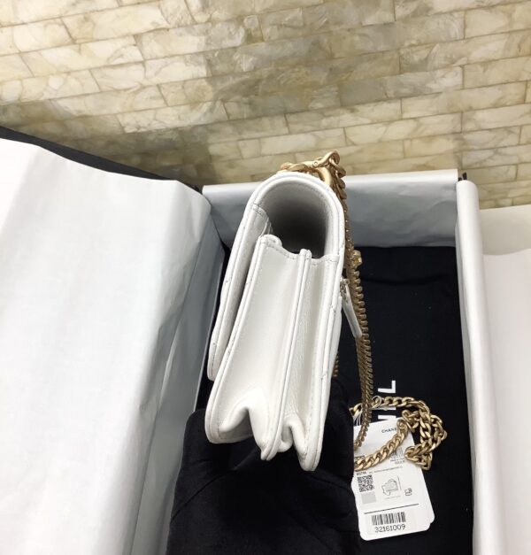[REP 1:1] Chanel Spring And Summer 22C White For Women, Women's Bags 6.1in/15.5cm