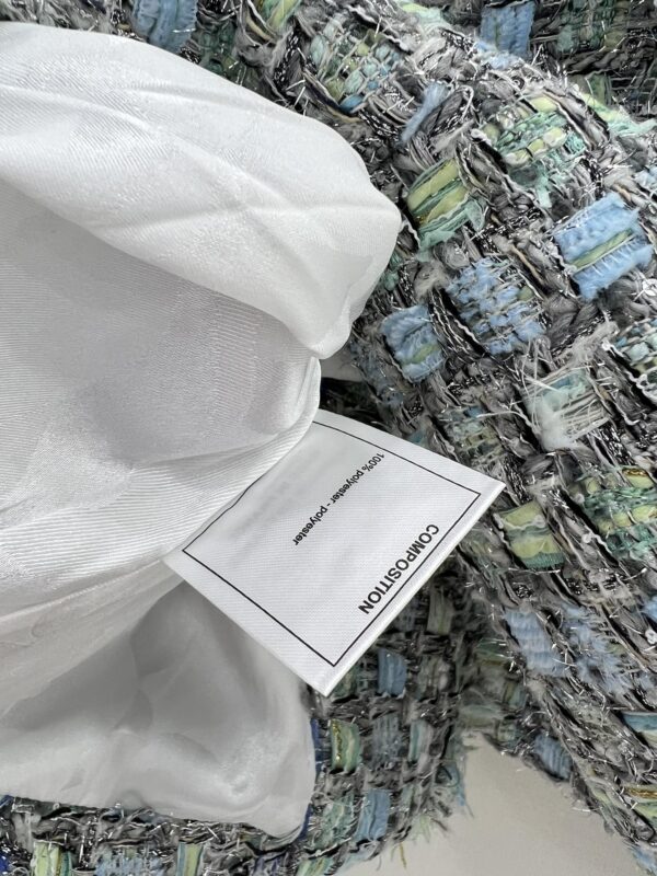 Chanel Tweed Croptop Jacket Multicolor For Women