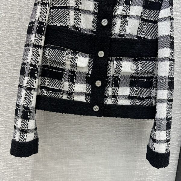 Chanel Tweed Evening Jacket Black For Women
