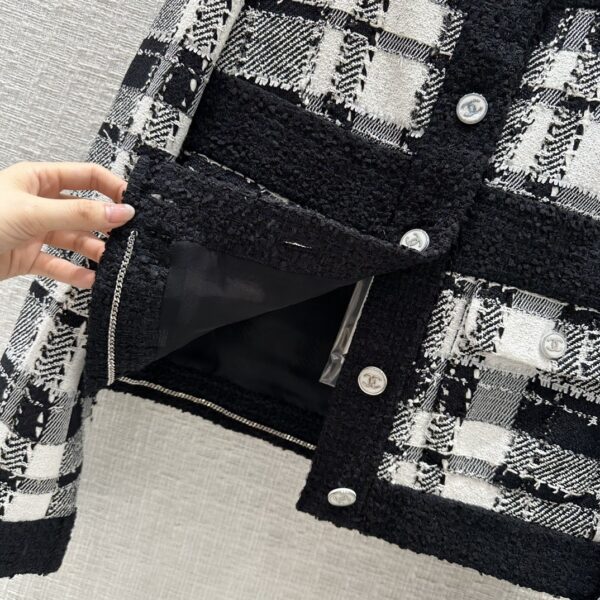 Chanel Tweed Evening Jacket Black For Women