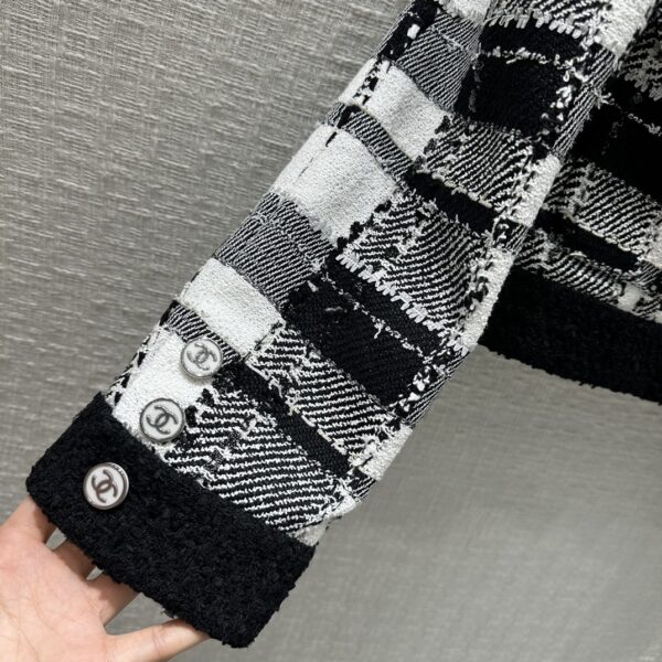 Chanel Tweed Evening Jacket Black For Women