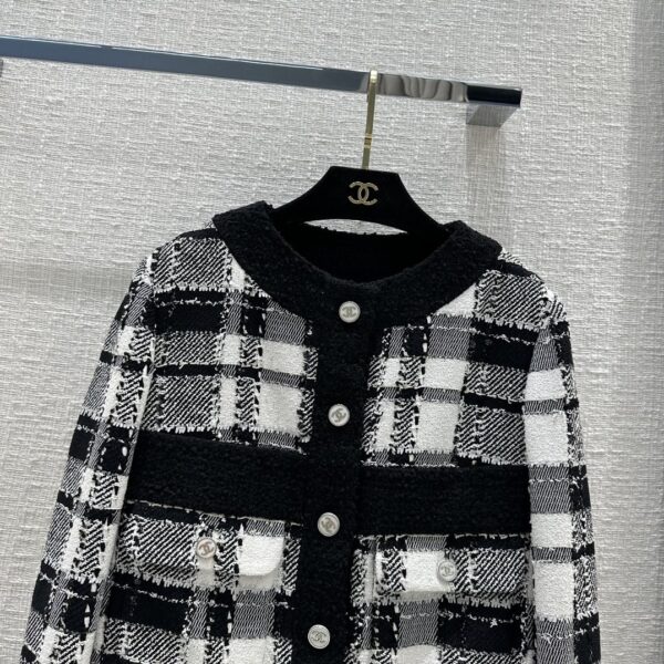 Chanel Tweed Evening Jacket Black For Women