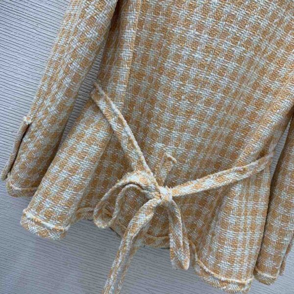 Chanel Tweed Jacket Beige For Women  P74854 V66438 NN371