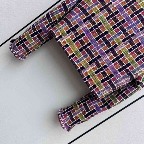 Chanel Tweed Jacket Multicolor For Women P75145 V66763 NO616