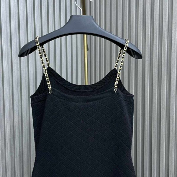 Chanel Two-Piece Dress Black For Women