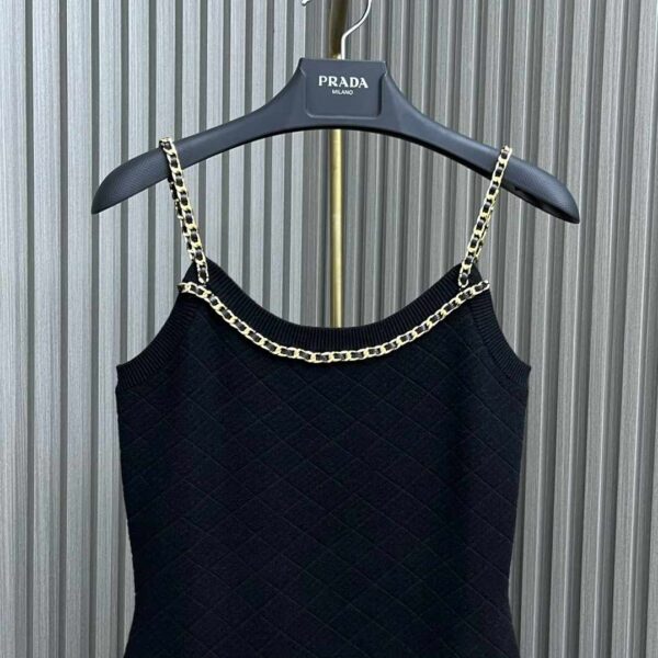 Chanel Two-Piece Dress Black For Women