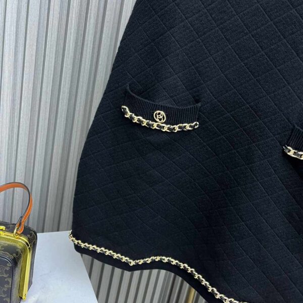 Chanel Two-Piece Dress Black For Women