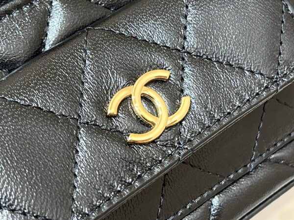 [REP 1:1] Chanel Vanity Bag With Strap Black For Women, Women's Bags 6.6in/17cm AP3017 B09208 94305