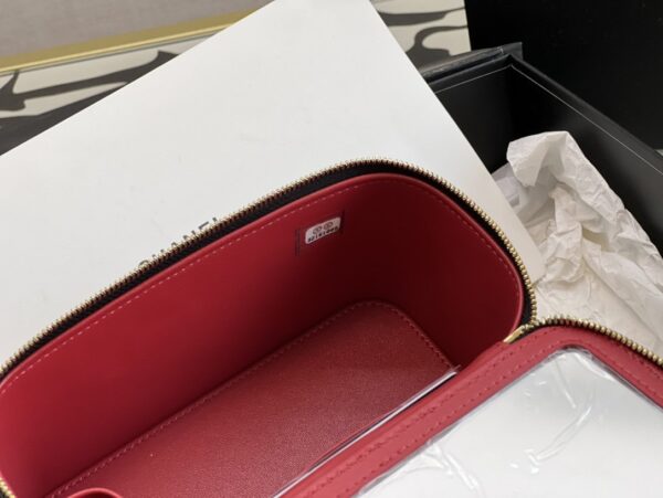 [REP 1:1] Chanel Vanity With Chain Black For Women, Women's Bags 6.2in/16cm