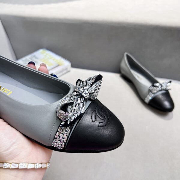 Chanel Women's Ballerinas Gray For Women