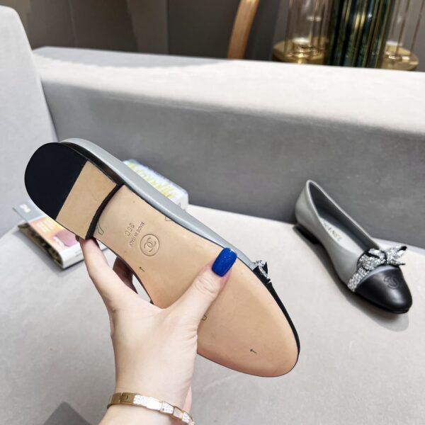 Chanel Women's Ballerinas Gray For Women